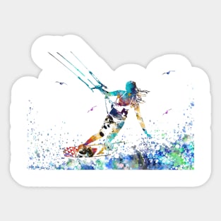 Kitesurfing Sticker